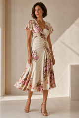 Marielle – Floral Midi Dress