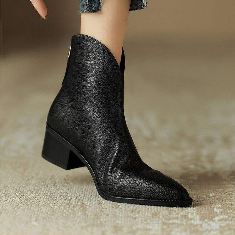 Adeline | Leather Boots