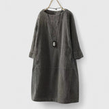 Lorra™ Vintage Comfort Midi Dress