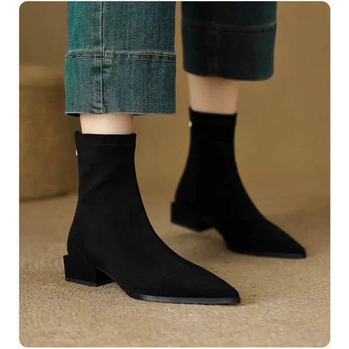 Tina | Elegant Comfort Heel Boots
