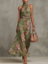Iselle | Sophie Elegant Floral Summer Dress