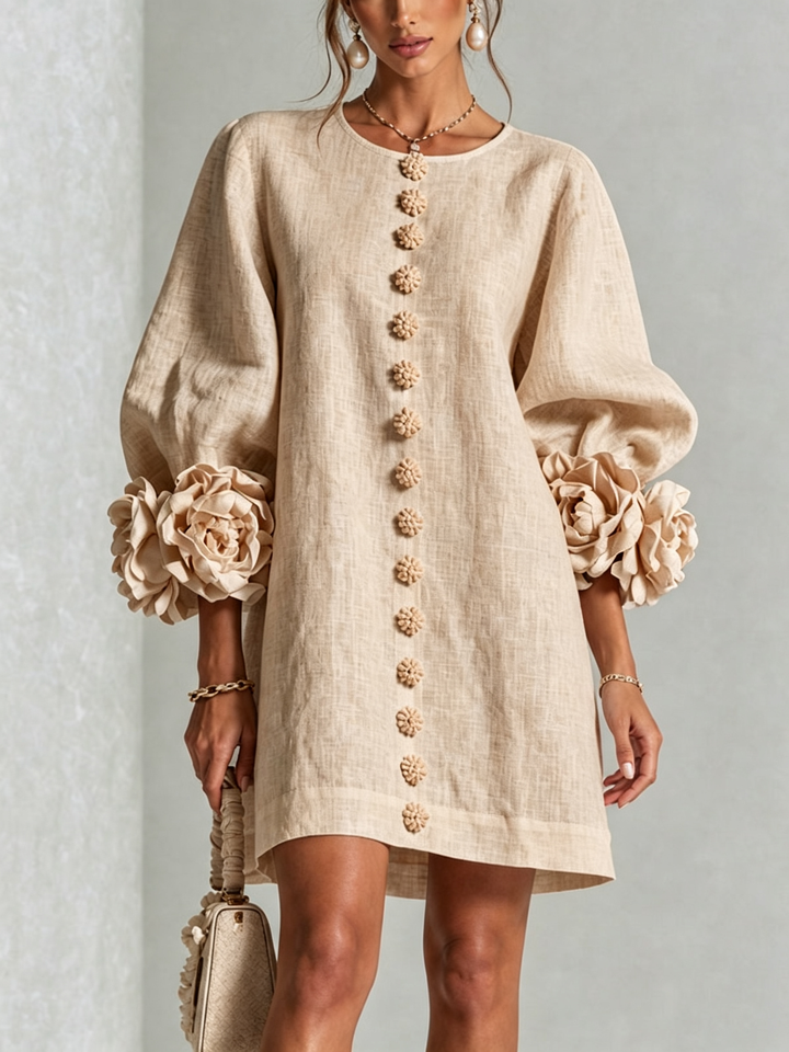 Rosalie Button-Down Mini Dress