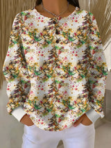 Milly | Cozy Sweater with Christmas Tree Pattern