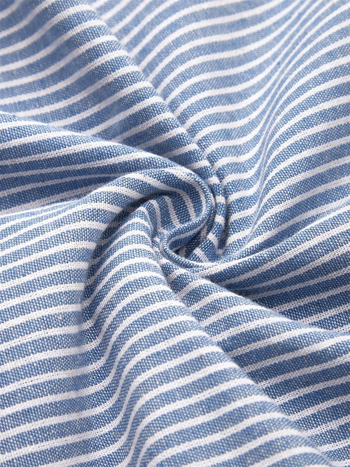 Julia – Striped Midi Dress
