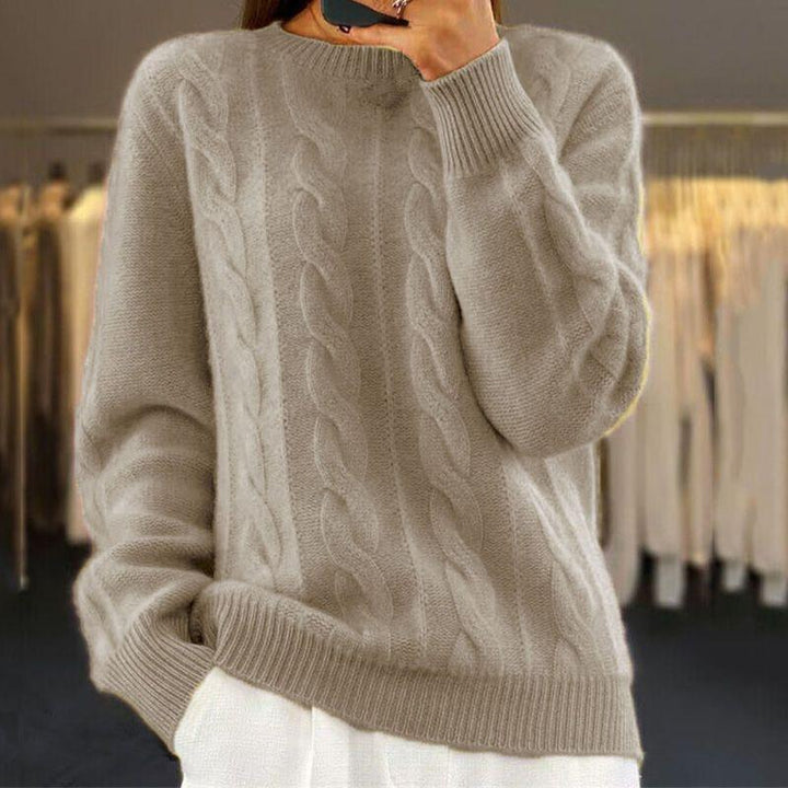 Ava | Elegant Soft Knit Sweater