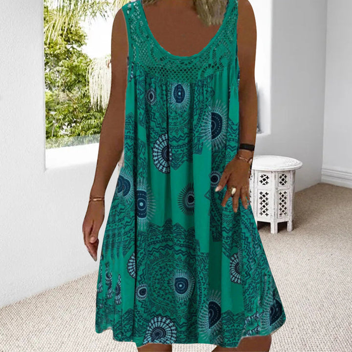 Solène Golden Ray Dress