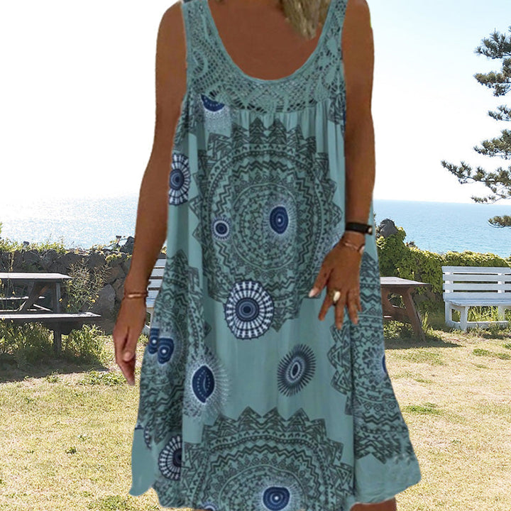 Solène Golden Ray Dress